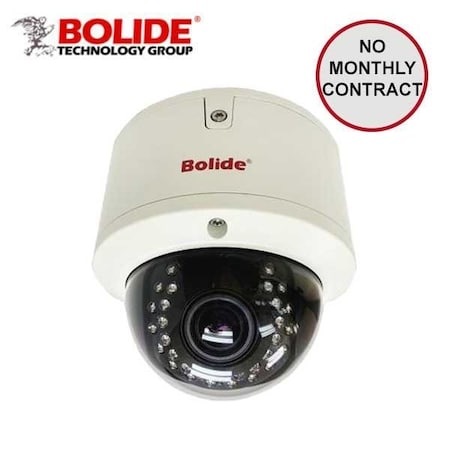Bolide 5.0MP / 4.0MP / 2.0MP 9-in-1 AHD / TVI / CVI / Analog Vandal-Proof Dome Camera, 1/2.7 CMOS, 3.3 to 1 BOL-BC1509AVAIR-AHN-12-24